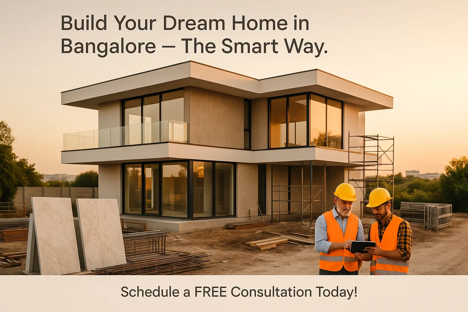 How to construct a house in Bangalore