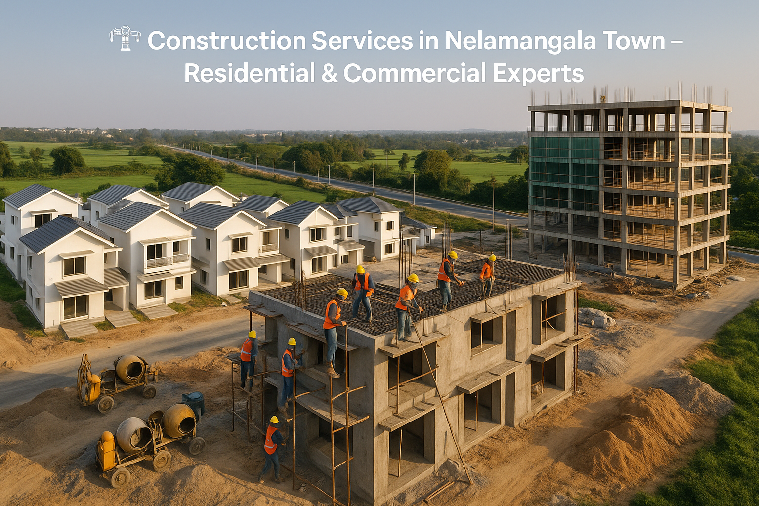 Construction services in Nelamangala Town
