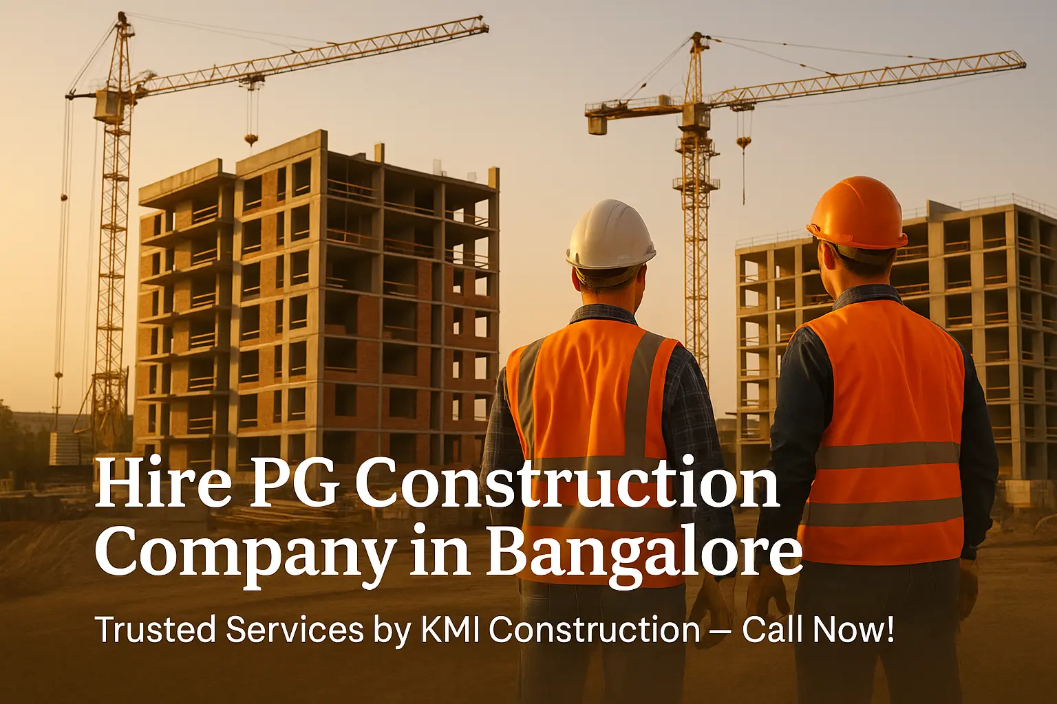 Hire PG Construction Company in Bangalore