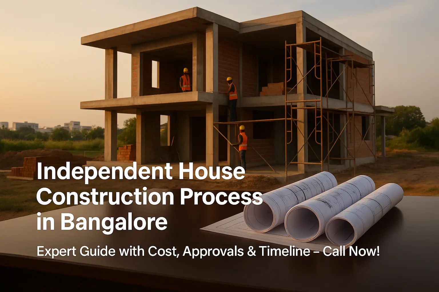 Independent House Construction Process in Bangalore